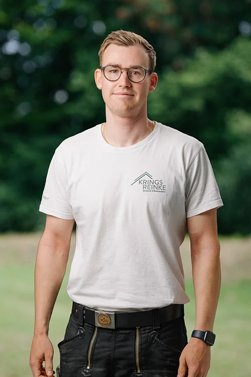 Tim Vreydal, Techniker im Zimmererhandwerk